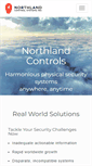 Mobile Screenshot of northlandcontrols.com